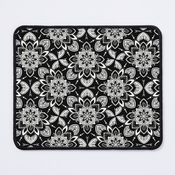 Item preview, Dreamcatcher Monochrome Mandala Art Deco Fans designed and sold by Triplicate Limited.
