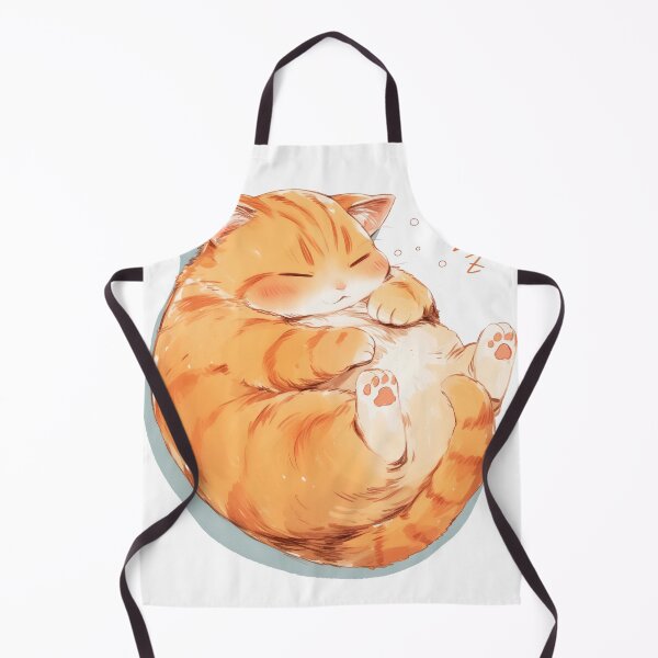 Item preview, Orange Tabby Asleep designed and sold by Nowshin Tasnim.