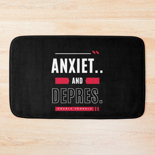 Item preview, Anxiety And Depression - Double Trouble designed and sold by UnknownEnt.