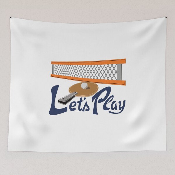 Item preview, "Table Tennis Game On" designed and sold by RhonDesign.