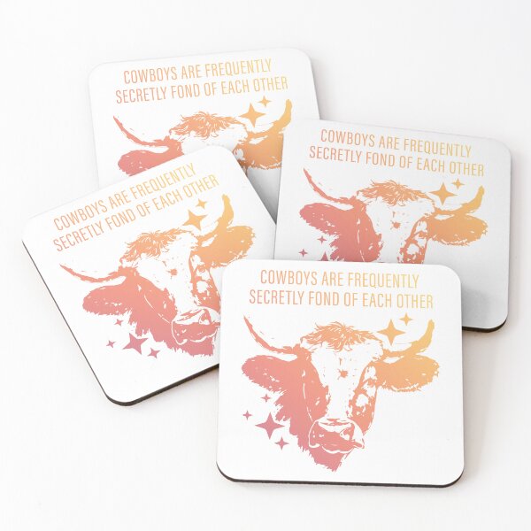 Item preview, Cowboys are frequently secretly fond of each other designed and sold by sageletrox.