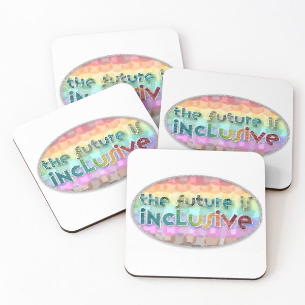 Item preview, The Future is Inclusive (Pride) designed and sold by AdriaCaps Art & Design.