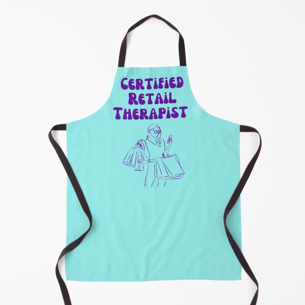 Item preview, Certified Retail Therapist - Shopping - Shopaholic's Gift designed and sold by RoooDesigns.