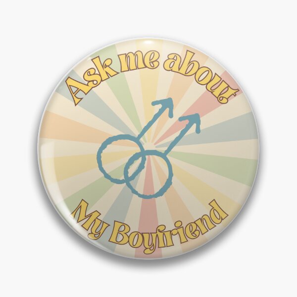 Item preview, Ask me about my boyfriend  designed and sold by Kenzie King.