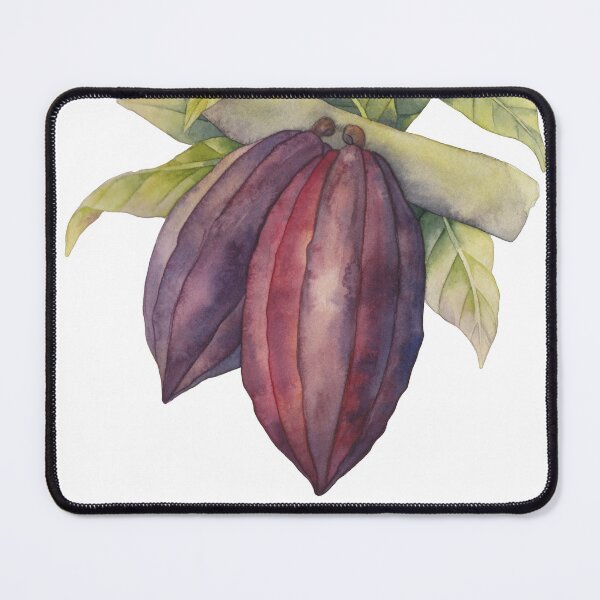 Item preview, Watercolor cocoa fruit designed and sold by Ekaterina Glazkova.