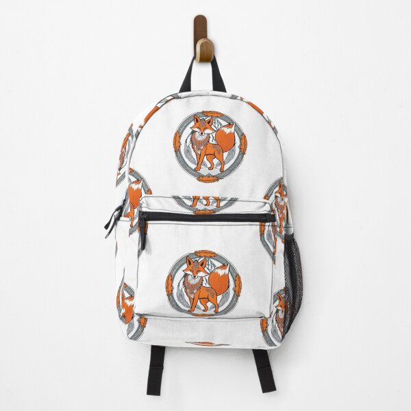 Item preview, Nordic Red Fox Miklagits Sly Trickster Traditional Stylized Graphic Art designed and sold by dcohea.