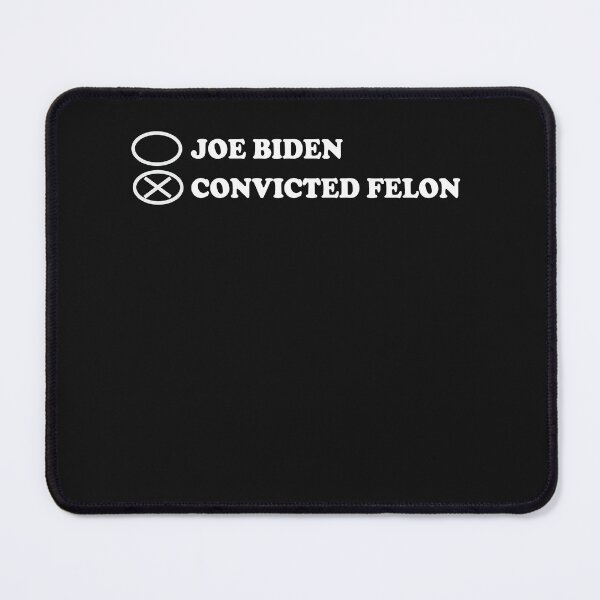 Item preview, Joe Biden Vs Convicted Felon Funny Ballot Paper Voting Humor designed and sold by PrintsbyHitz.