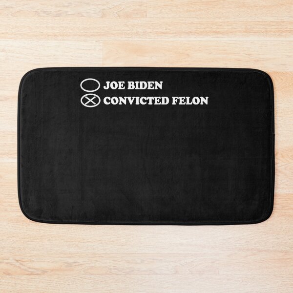 Item preview, Joe Biden Vs Convicted Felon Funny Ballot Paper Voting Humor designed and sold by PrintsbyHitz.