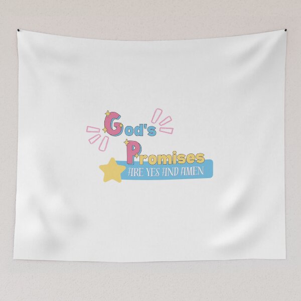 Item preview, God's Promises are yes and Amen designed and sold by DesignGraceLove.