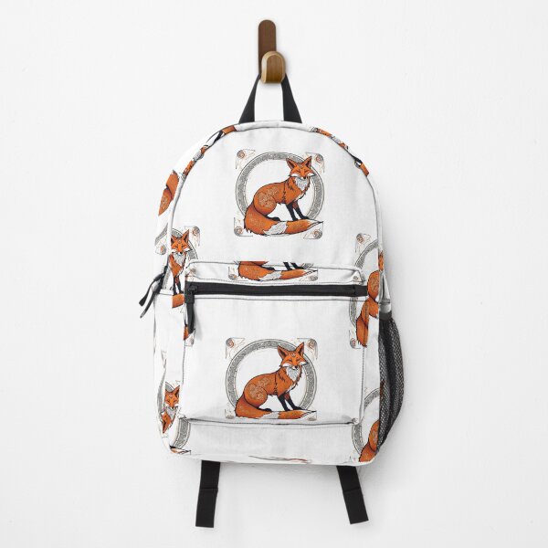 Item preview, Nordic Red Fox Miklagits Sly Trickster Traditional Stylized Graphic Art designed and sold by dcohea.