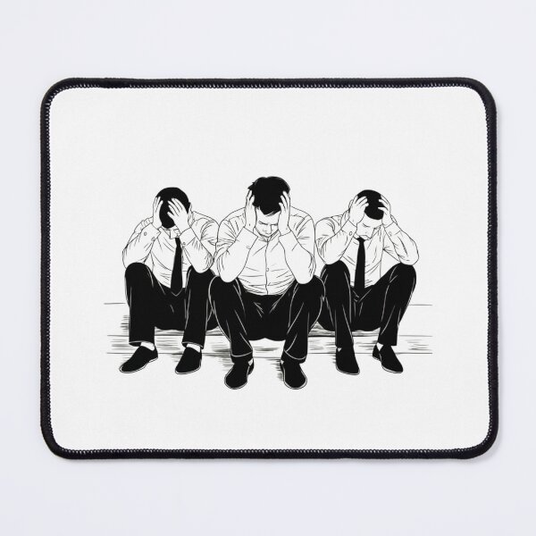 Item preview, Sad Three Mens Sitting designed and sold by ForgetMee.
