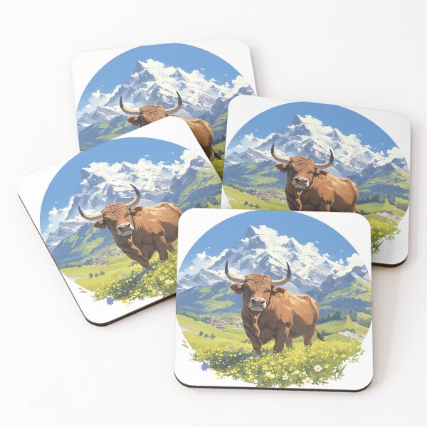 Item preview, Majestic Bull in the Alps designed and sold by Christian Weiss.