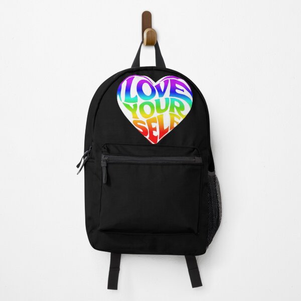Item preview, Love your self 7 colors typography in a heart shape designed and sold by JonathanP514.