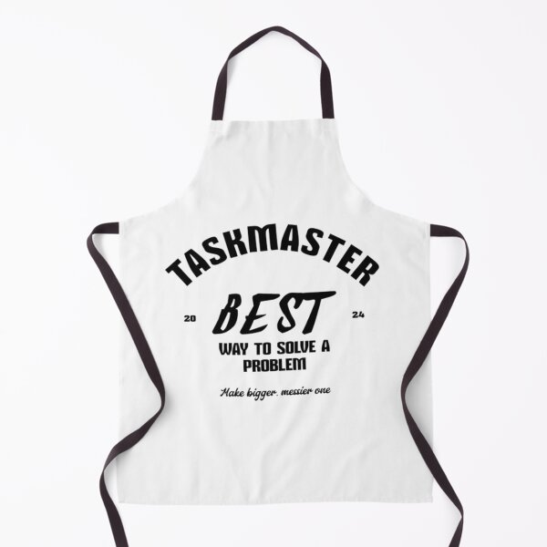 Item preview, Taskmaster, solve problem by making it messier designed and sold by thegamerhero.