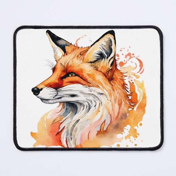 Item preview, Nordic Red Fox Miklagits Sly Trickster Traditional Stylized Graphic Art designed and sold by dcohea.