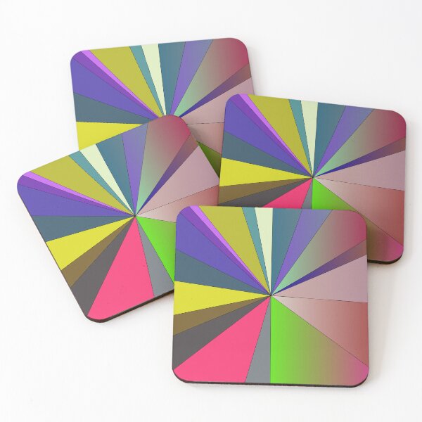 Item preview, radial triangles designed and sold by CodeArtAfrik.
