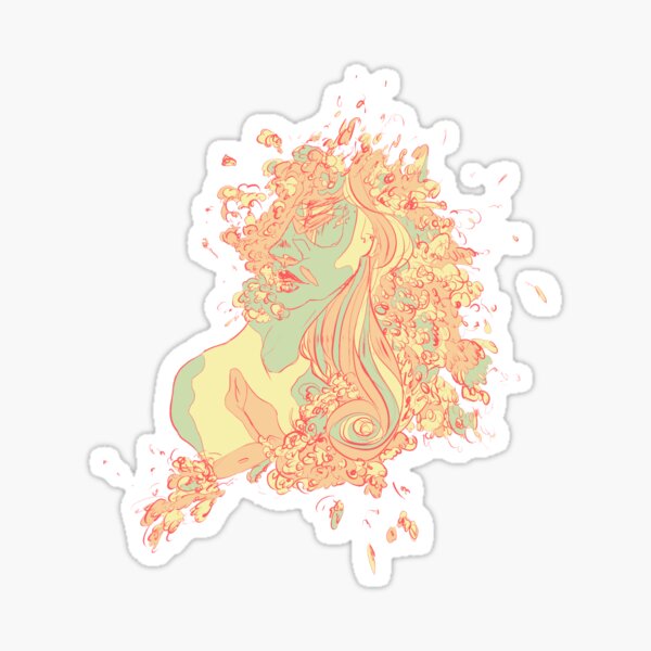 ...and Aphrodite turns to foam Sticker