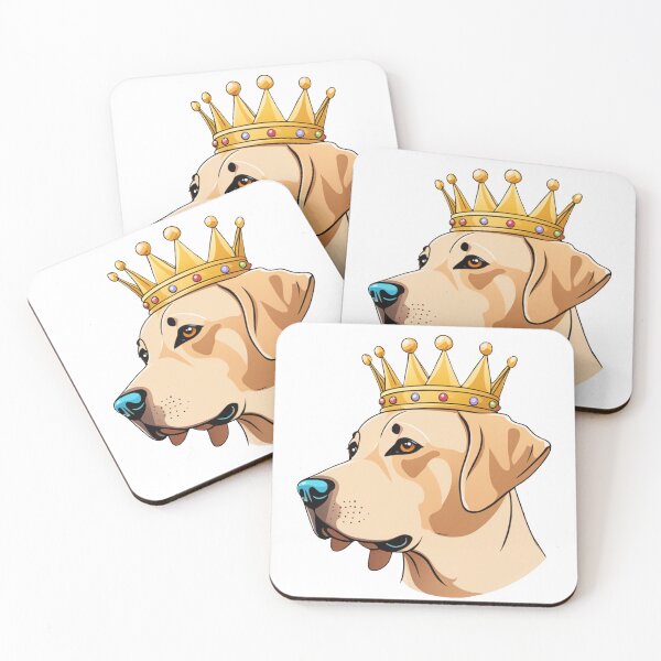 Item preview, "The crowned ones" - Labrador designed and sold by VariousGoodies.