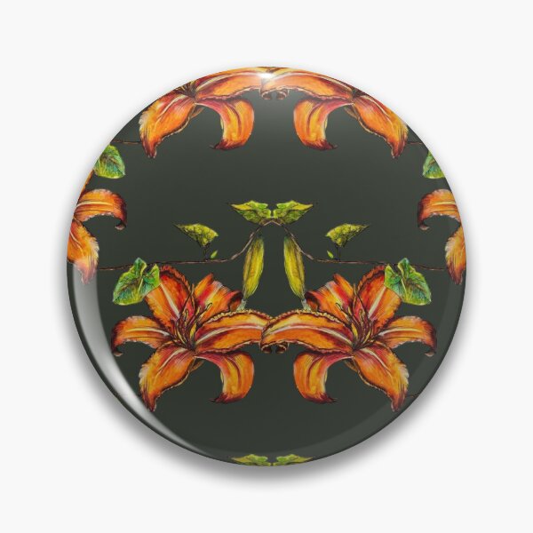 Item preview, Tiger Lilies and Vines designed and sold by mbigatel.
