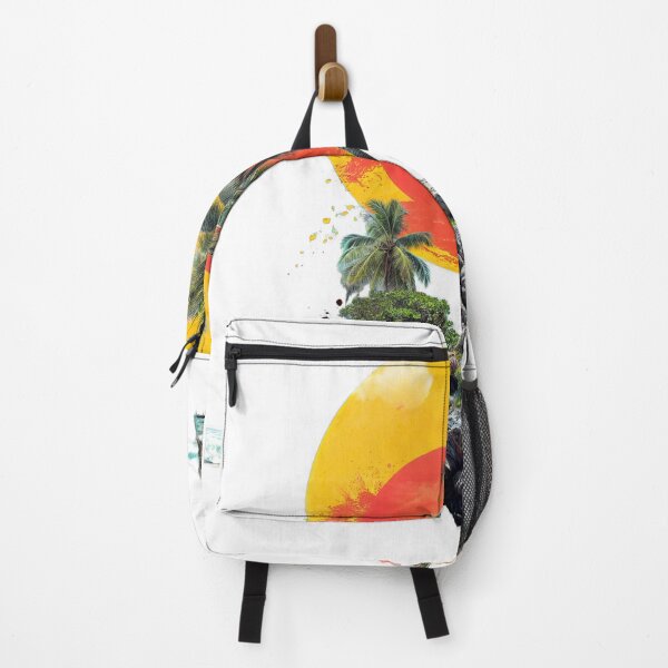 Item preview, Collage Wall Art T-shirt Design: Palm Tree on the Island designed and sold by ForeverPrintsOK.