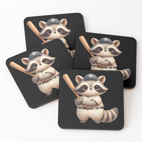Item preview, Funny animals. Baseball graphics with a racoon. designed and sold by BanShopDG.