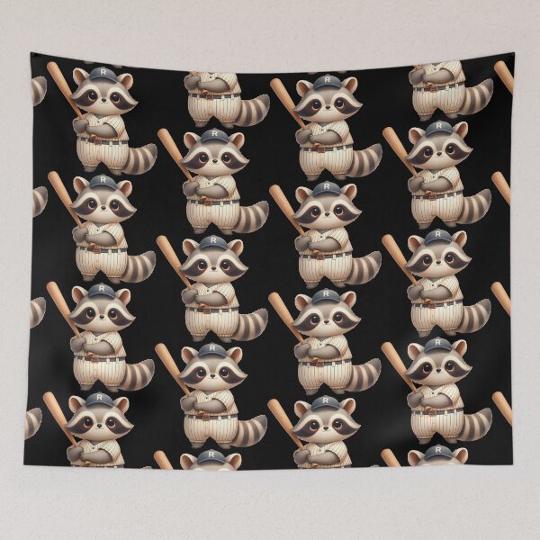 Item preview, Funny animals. Baseball graphics with a racoon. designed and sold by BanShopDG.