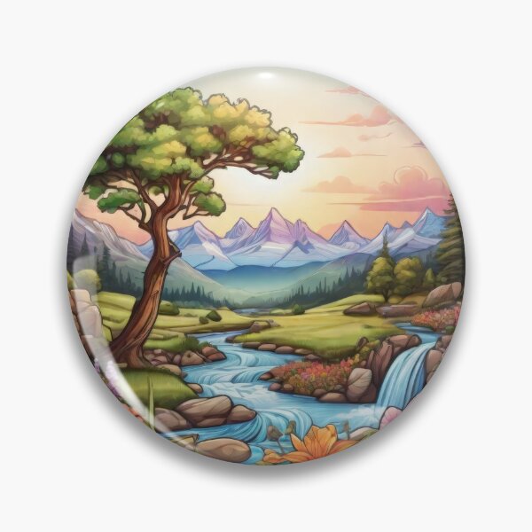 Item preview, Highly Detailed Illustration of an Enchanting Nature Scene (1471) designed and sold by WASjourney.