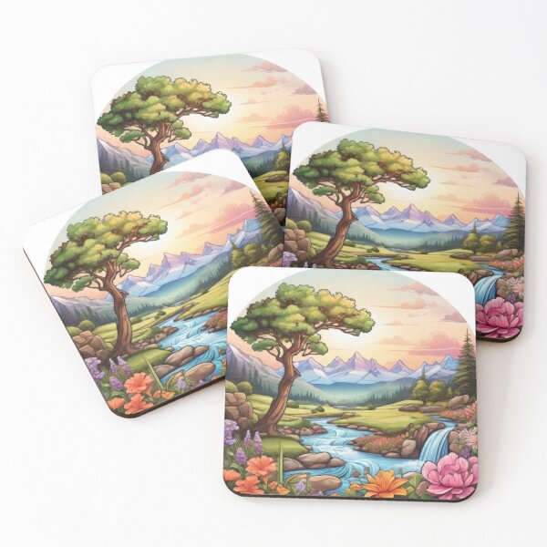 Item preview, Highly Detailed Illustration of an Enchanting Nature Scene (1471) designed and sold by WASjourney.
