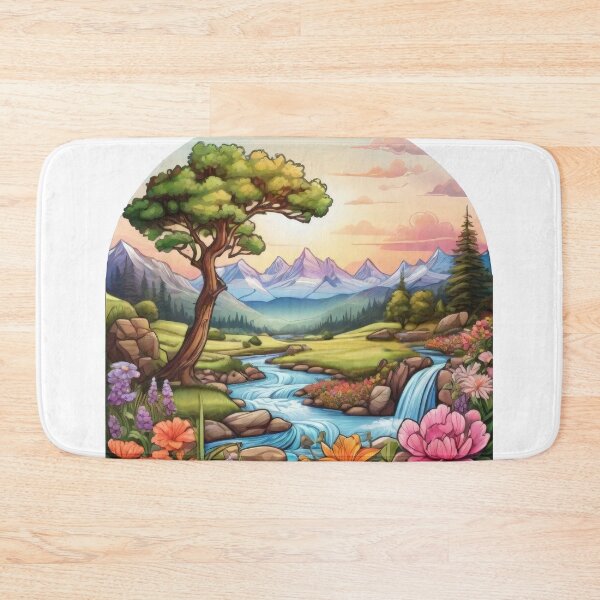 Item preview, Highly Detailed Illustration of an Enchanting Nature Scene (1471) designed and sold by WASjourney.