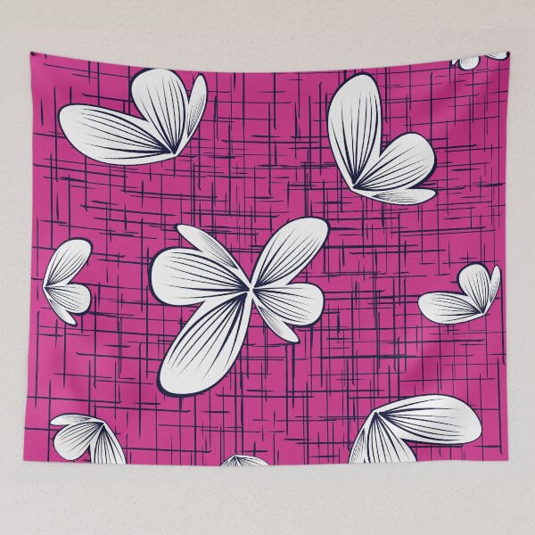 Item preview, Floral fabric loincloths designed and sold by Wolagno.