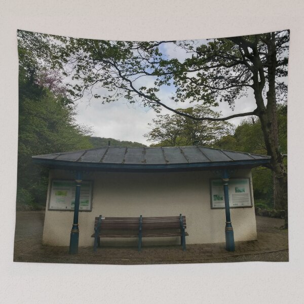 Item preview, #344 |☼| Sheltered Bench (Matlock Bath) designed and sold by Naean H.F. (Nez Man).
