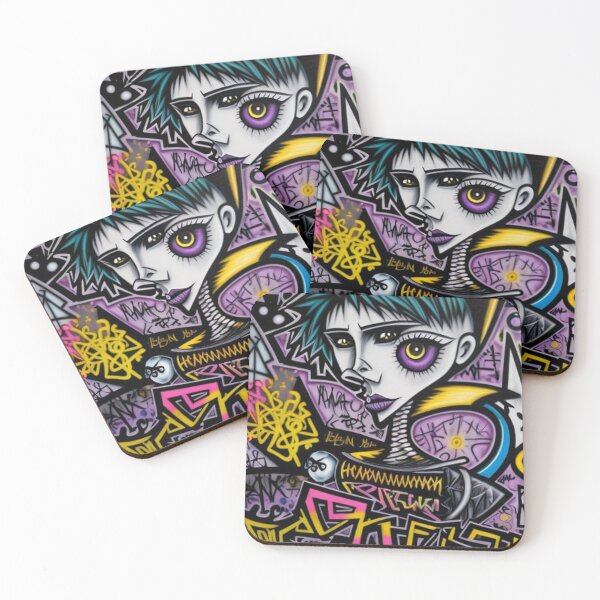 Item preview, Vintage Abstract Graffiti Art designed and sold by TheDarkWardrobe.