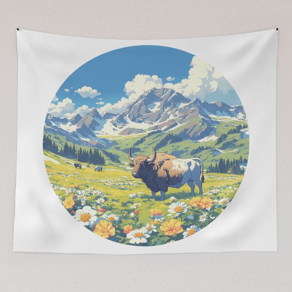 Item preview, Bull in the Alps designed and sold by Christian Weiss.