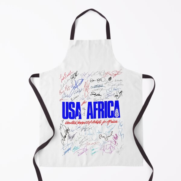 Artikelvorschau, Usa For Africa blue signatures entworfen und verkauft von Andrea Gatti Art.