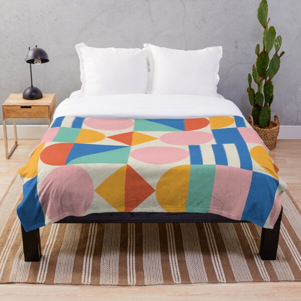 Item preview, Retro Colourful Geometric Pattern designed and sold by CreateFriday.