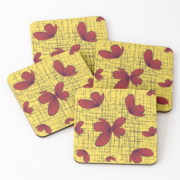 Item preview, Yellow flower patterns designed and sold by Wolagno.