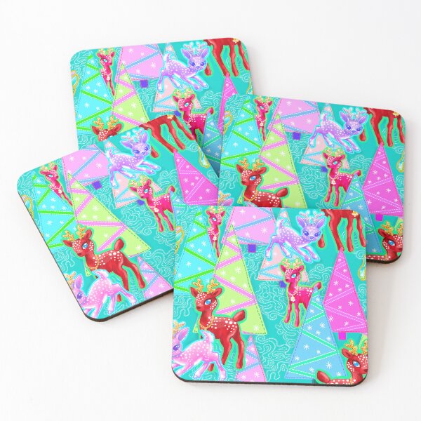 Item preview, Retro reindeer winter wonderland designed and sold by beesocks.