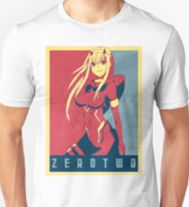 Zero Two - Political | Darling in the Frankk Unisex T-Shirt