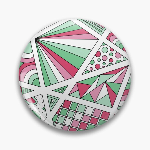 Item preview, Abrosexual Abro Pride Zen Doodle Flag Modern Abstract  designed and sold by JoyfulJen.