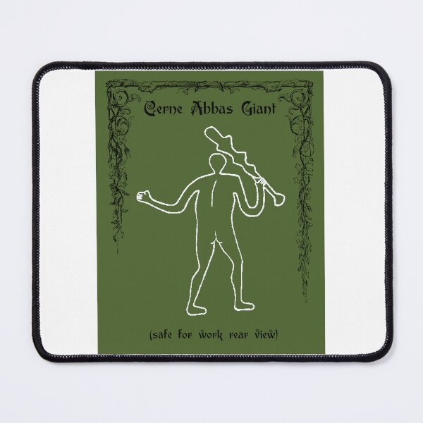 Item preview, Cerne Abbas Giant (safe for work rear view) designed and sold by TeesMePlz.