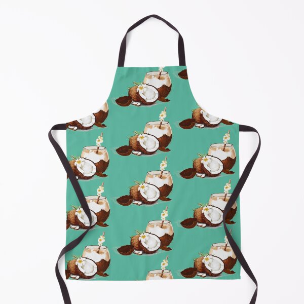 Item preview, retro Coconut beverage designed and sold by Hen-C-Art.