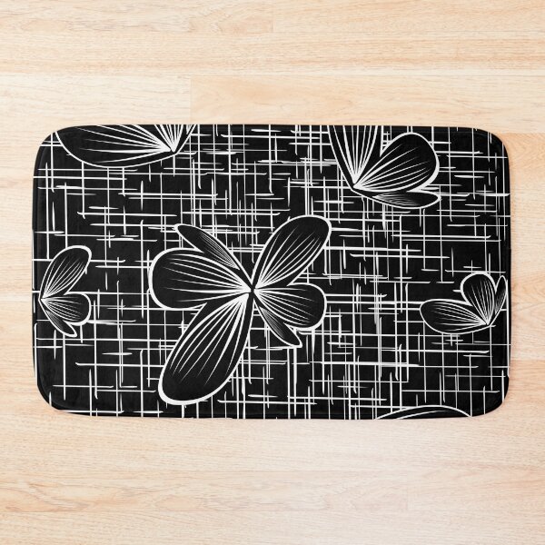 Item preview, BLACK fabrics designed and sold by Wolagno.
