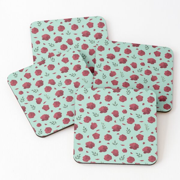 Item preview, English roses in green  designed and sold by Anisha  Vaz.