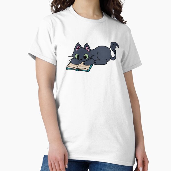 Item preview, Black Cat Reading designed and sold by StoryForge.