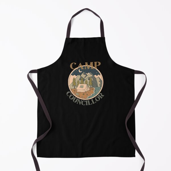 Item preview, Camp councillor vintage camping landscape  designed and sold by Lulustarfox.