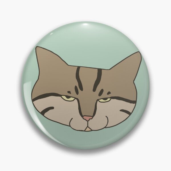 Item preview, Angry Tabby Cat Head designed and sold by CamelCorruption.