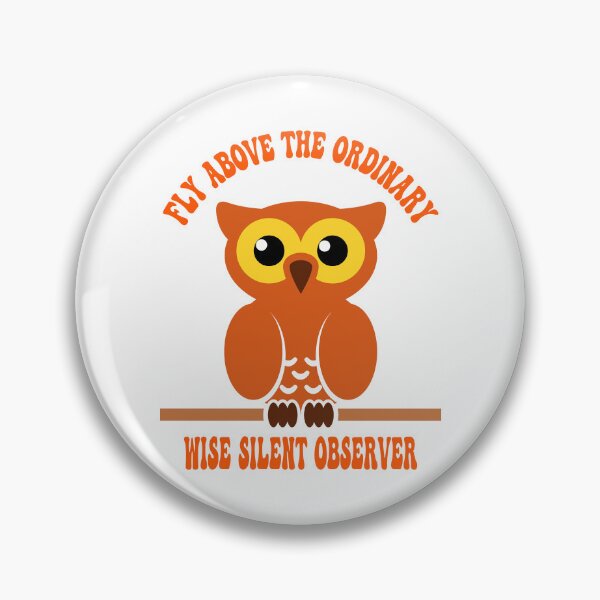 Item preview,  Owl On a Branch Fly Above The Ordinary designed and sold by JNgraphictopia.