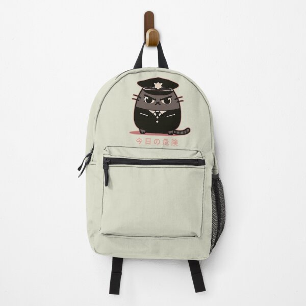 Item preview, Mysterious Cat | Police Uniform | Japanese Letters | Fun and Quirky Design | Perfect Gift designed and sold by IAPICTURE.