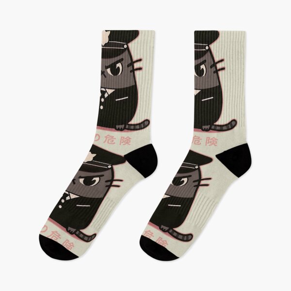 Item preview, Mysterious Cat | Police Uniform | Japanese Letters | Fun and Quirky Design | Perfect Gift designed and sold by IAPICTURE.