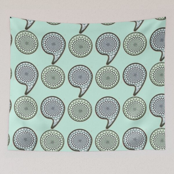 Item preview, Ethnic semicolon  designed and sold by Hen-C-Art.